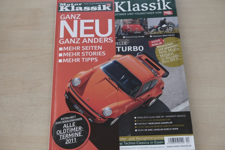 Deckblatt Motor Klassik (04/2011)
